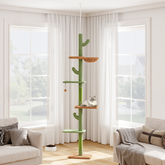 Arbre à chat design cactus