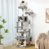 Arbre à chat xl multi-confort gris clair