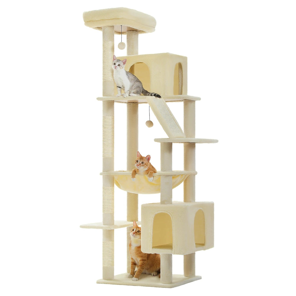 Arbre à chat xl simple beige