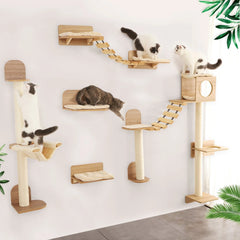 ARBRE À CHAT MURAL