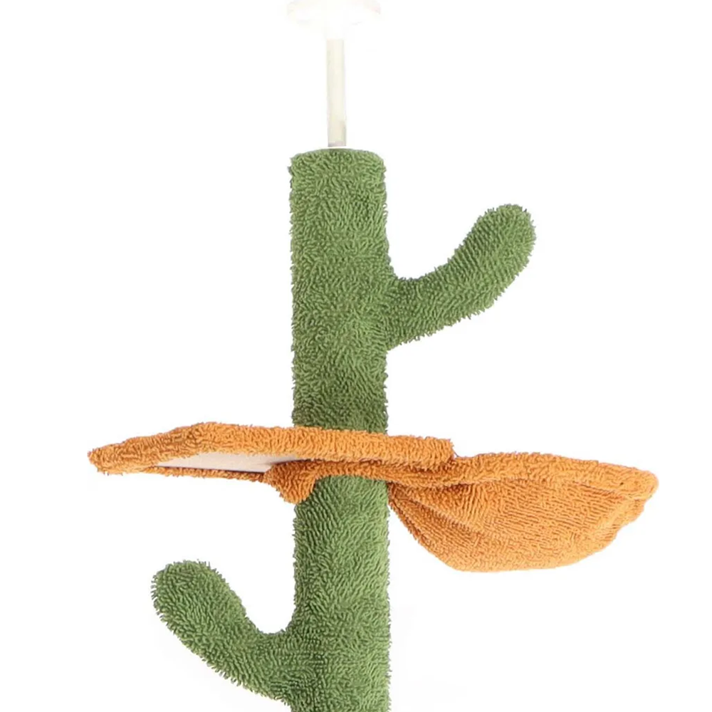 Arbre à chat design cactus plateforme et hamac