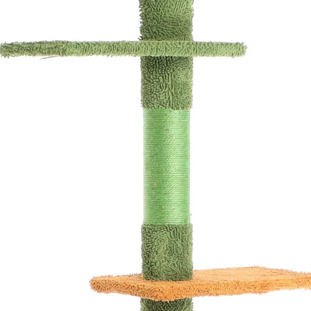Arbre à chat design cactus griffoir et plateforme
