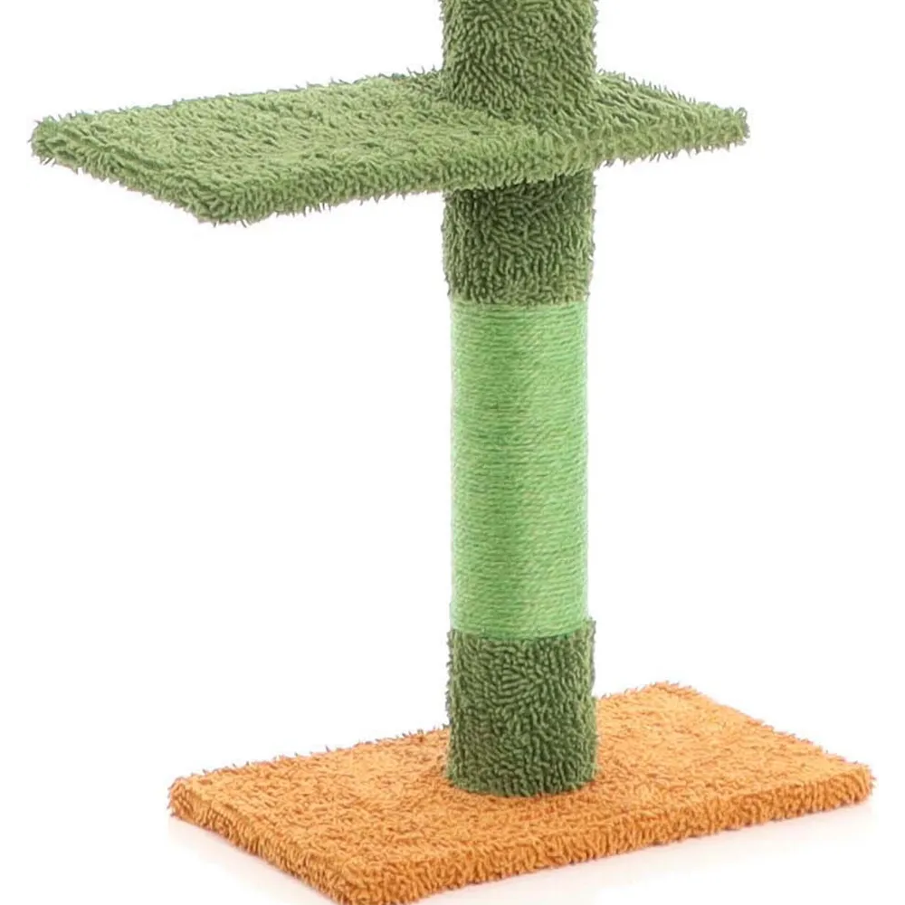 Arbre à chat design cactus griffoir et plateforme